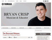 Tablet Screenshot of bryancrisp.com
